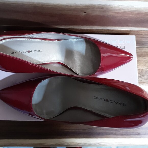 BANDOLINO  RED PUMP - Picture 4 of 9